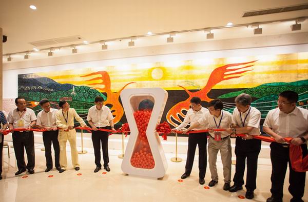 海峽兩岸中醫(yī)藥文化展示館開館儀式